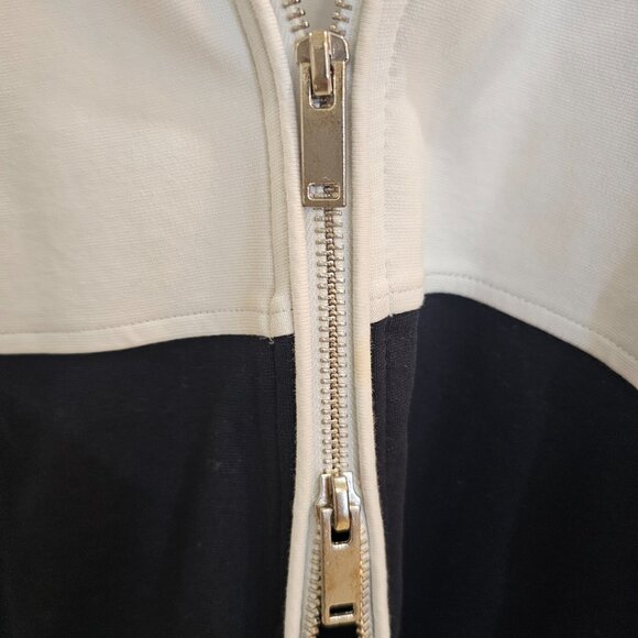 Zara Man Double-Zip Color Block Hoodie w/Pockets - Picture 7 of 7